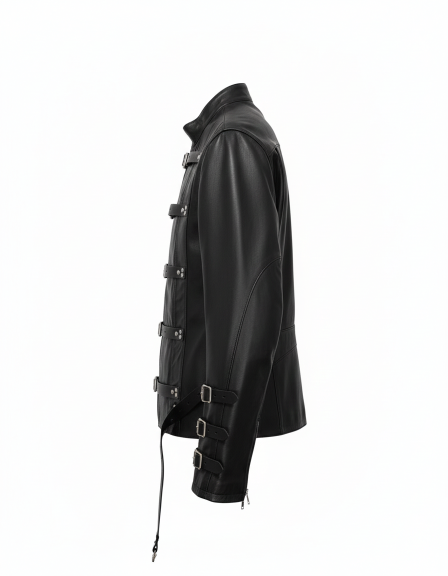 Strapped Utility Moto Jacket