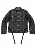 Strapped Utility Moto Jacket