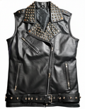 Studded Moto Vest