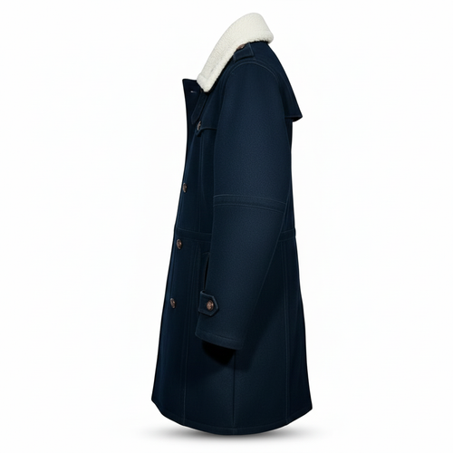 Classic Shear Collar Winter Coat