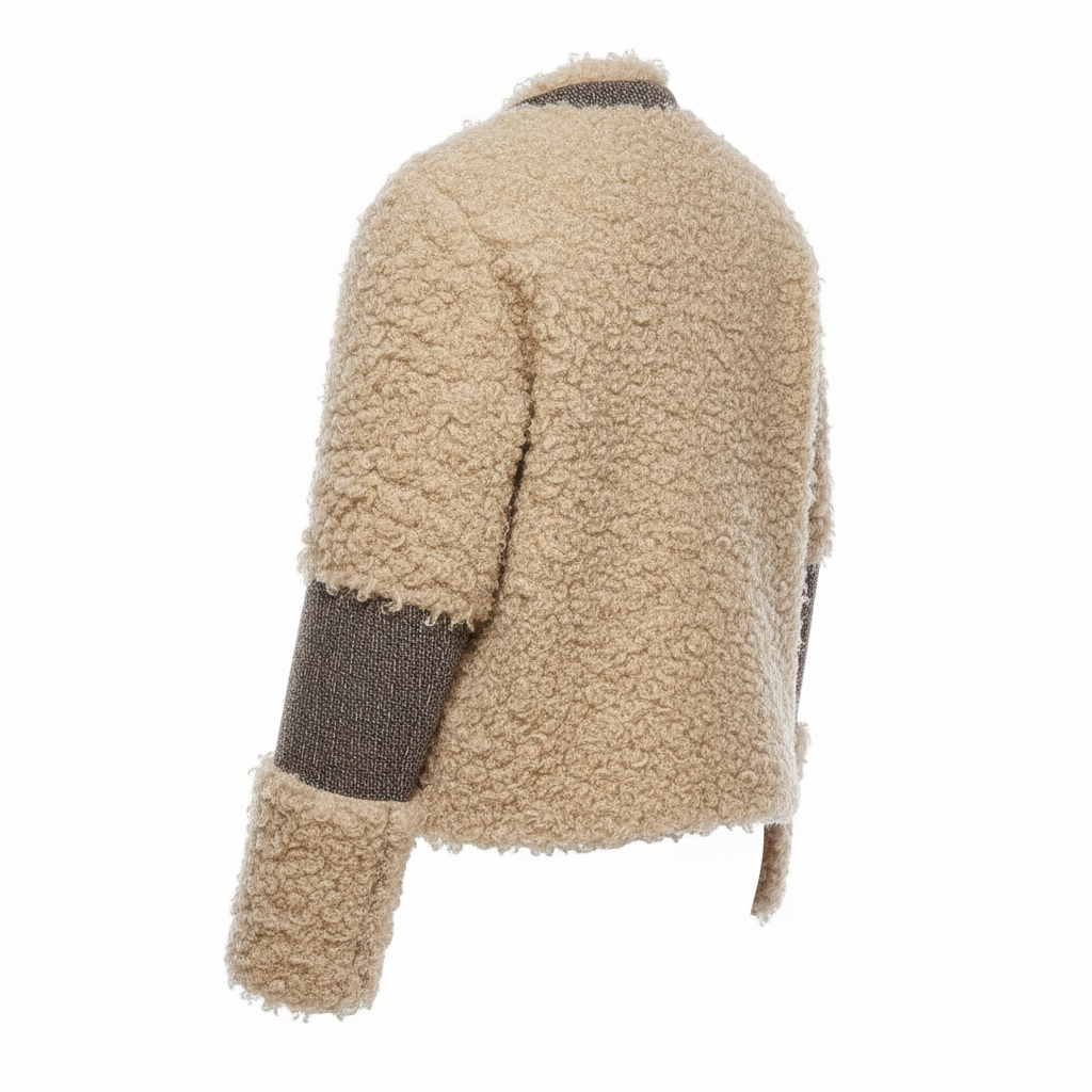 Cozy Textured Winter Jacket