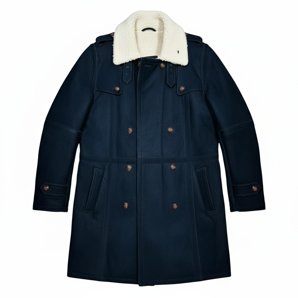 Classic Shear Collar Winter Coat