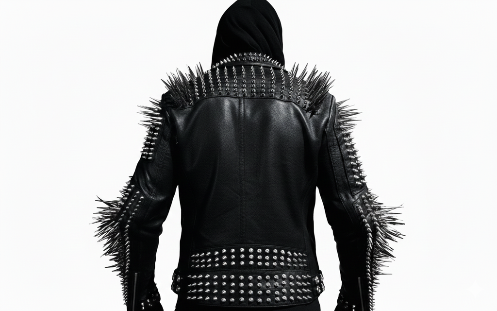 Spiked Street Moto Jacket