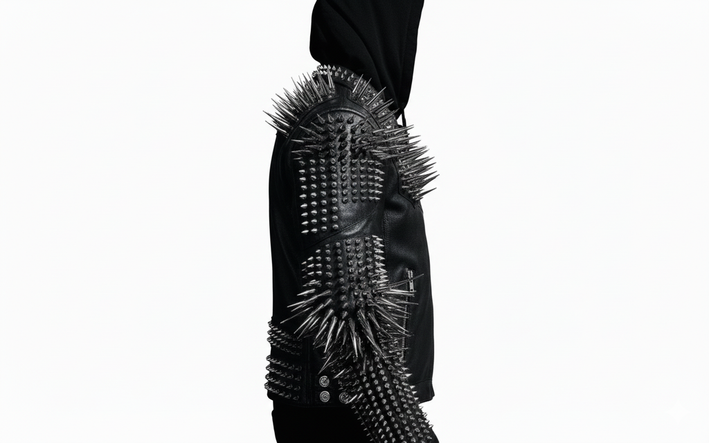 Spiked Street Moto Jacket