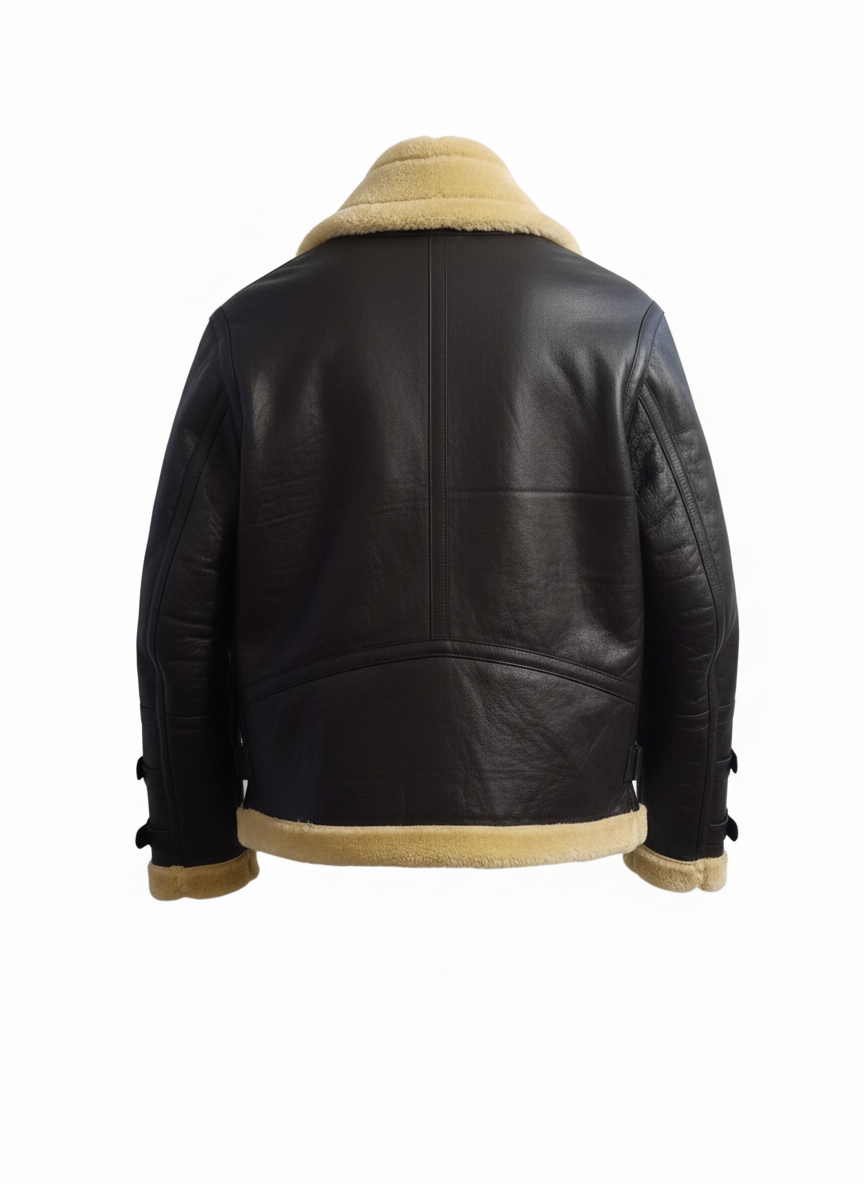 Classic Shearling Aviator Jacket
