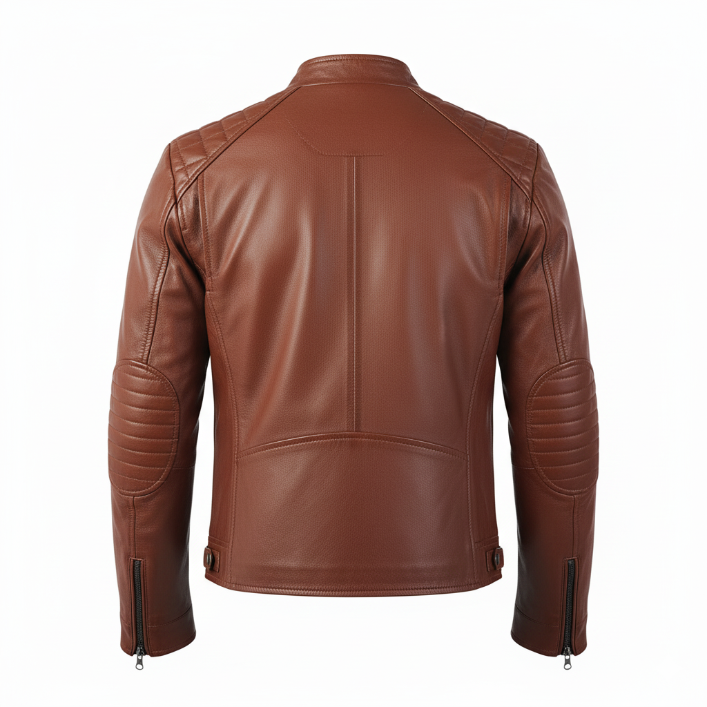 Men's light Brown Bomber Jacket