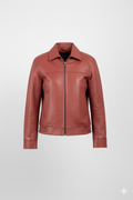 Men’s Biker Red Jacket