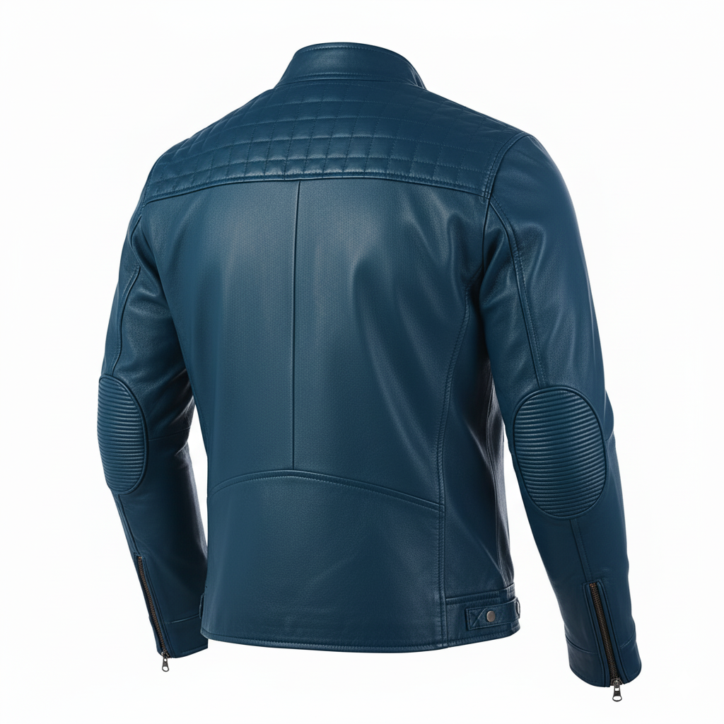Men's Blue Bomber Jacket