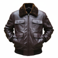 Men's Chocolate Brown AVIATOR Jacket