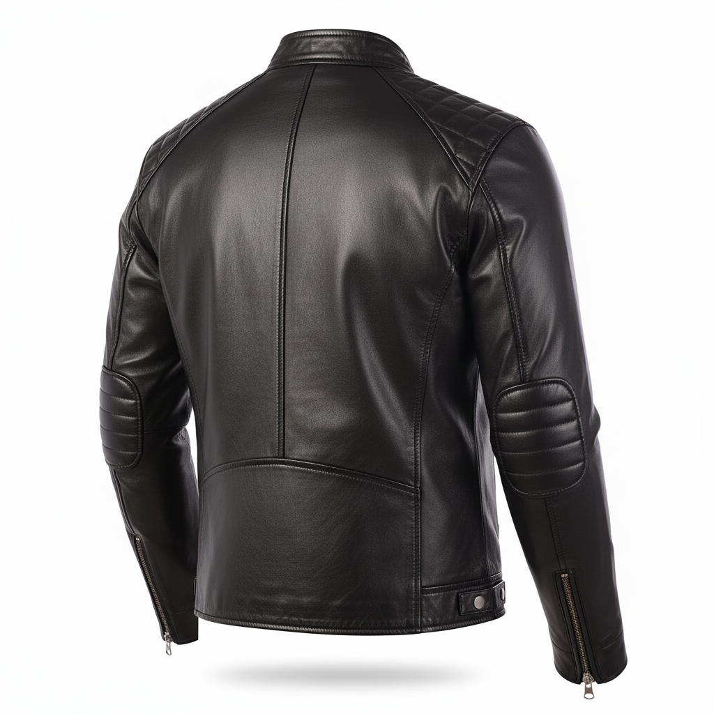 Men's Black Bomber Jacket