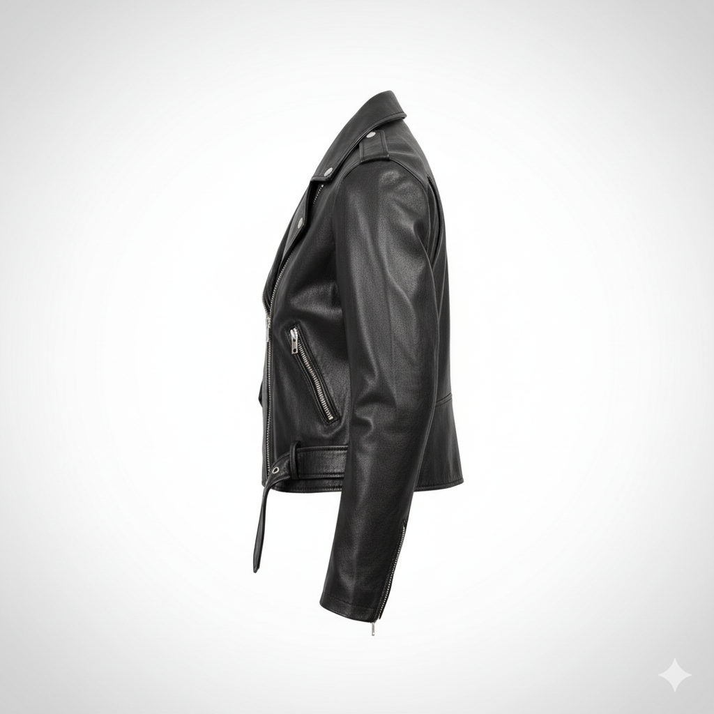Women's Biker Black Jacket