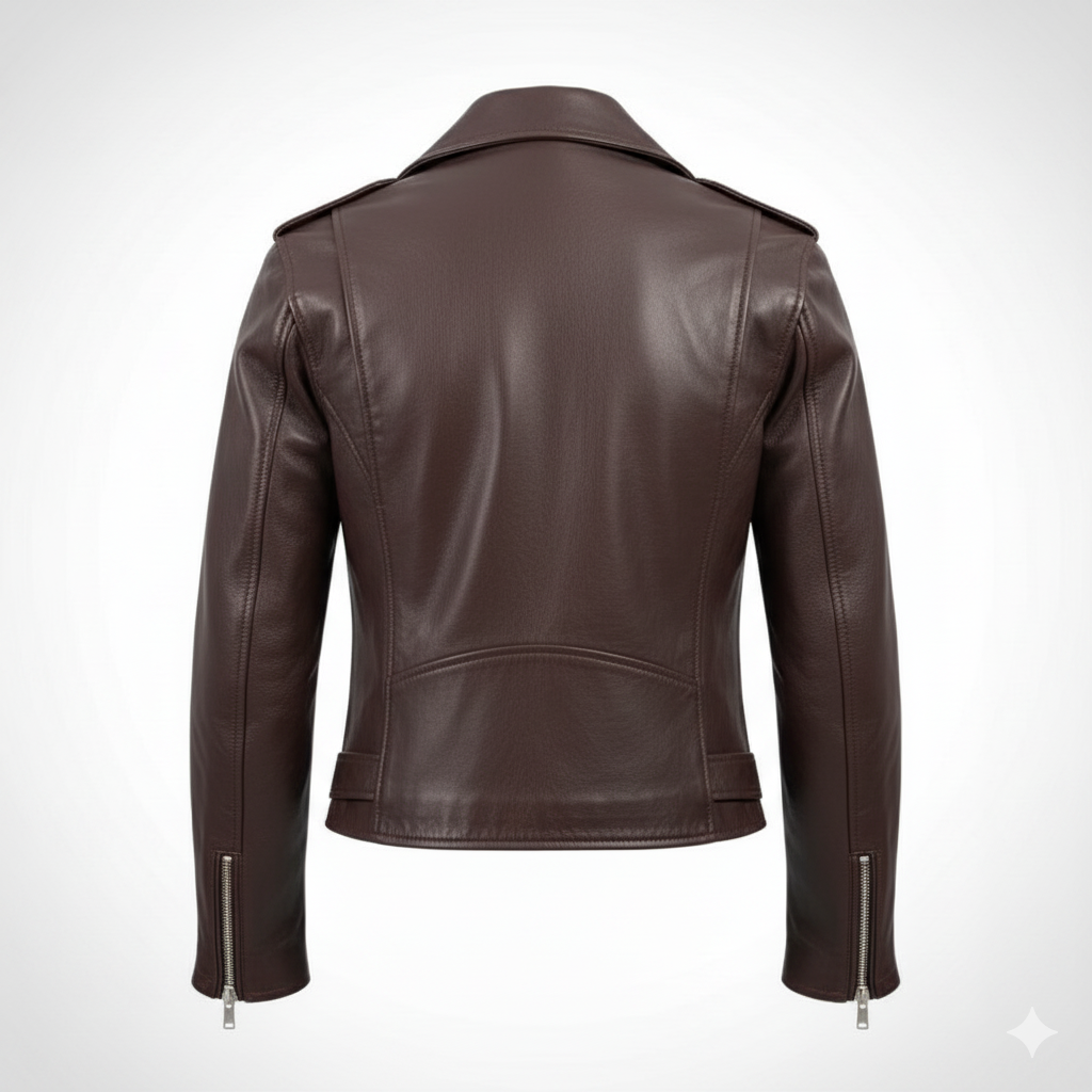 Women's Biker Brown jacket