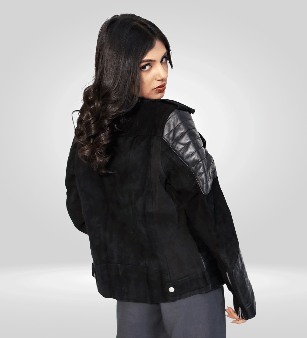 Women’s Hybrid Moto Jacket