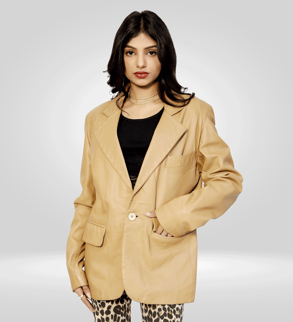 Brown Hooded Hybrid Bomber Jacket