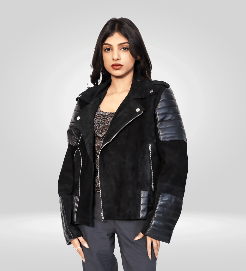 Women’s Hybrid Moto Jacket