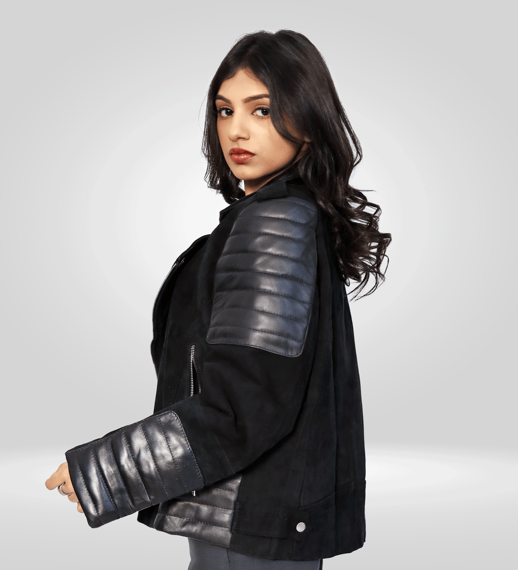 Women’s Hybrid Moto Jacket